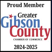 Proud Member of Greater Gibson County Chamber of Commerce 2024-2025