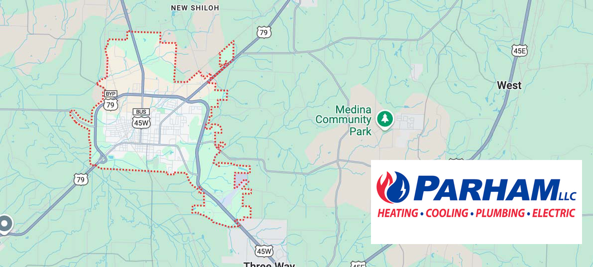 Humboldt Plumbing Services - Parham Heating, Cooling, Plumbing & Electric